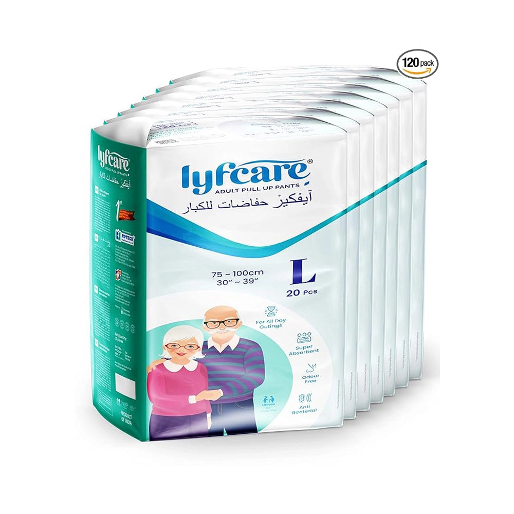 Lyfcare Classic Adult Pull Up Pants-L